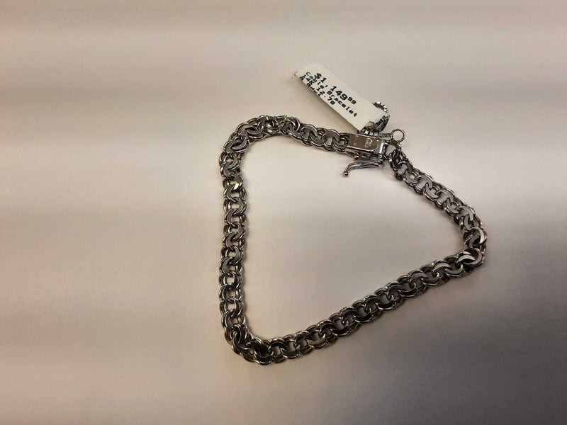 White Gold 14k (.585) 12.7 grams 8 inch