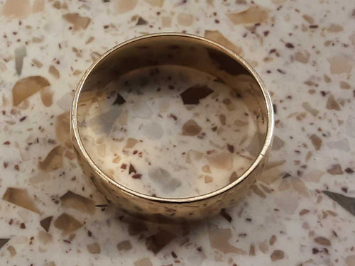 Ring - Wedding Band - Yellow Gold 14k (.585) 4.8 grams Size 11