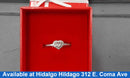 Women's Ring - White Gold 10k (.417) 1.7 grams Size 20
