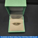 Women's Ring - White Gold 10k (.417) 1.5 grams Size 7