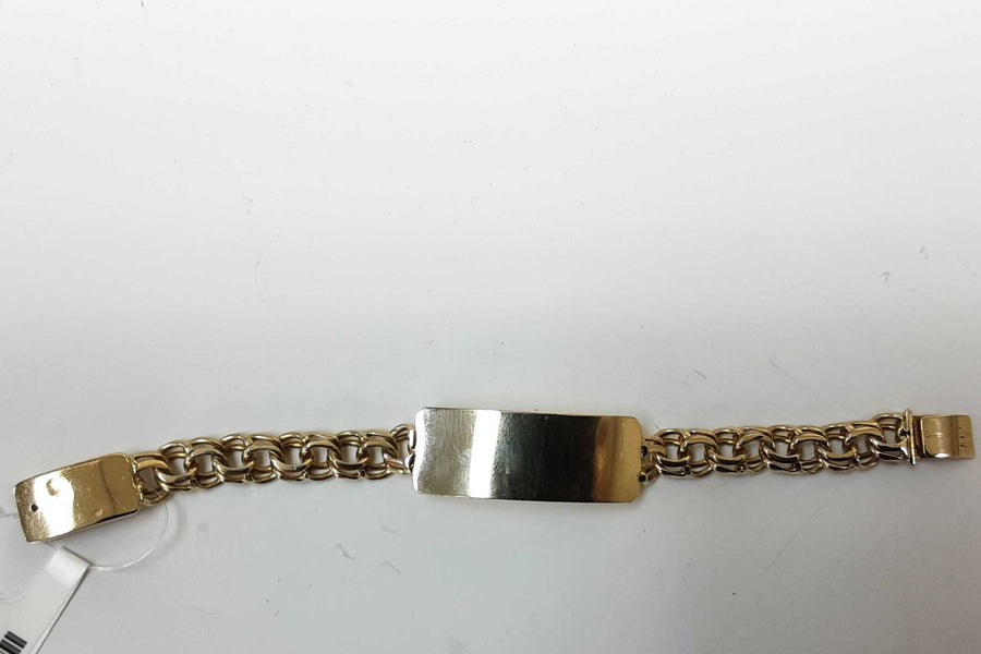 ID Bracelet - Yellow Gold 10k (.417) 13.4 grams 6 inch