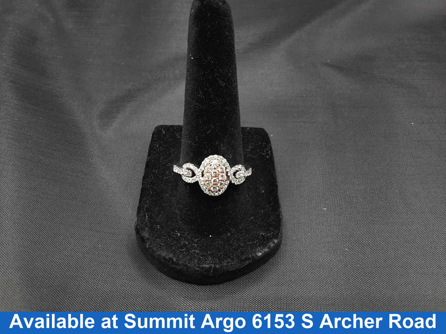 Women's Ring - White Gold 14k (.585) 4.2 grams Size 8