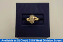 Women's Ring - Yellow Gold 10k (.417) 1.95 grams Size 6