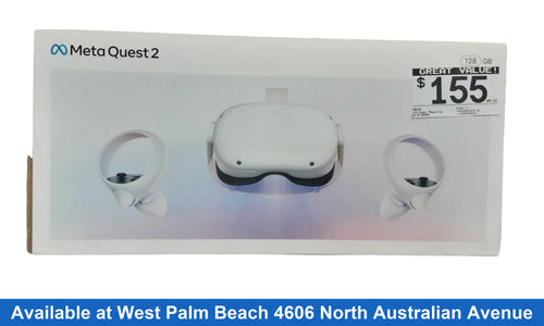 Meta Quest 2 128 Gb Beige / Tan Virtual Reality Device