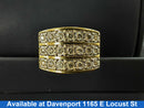 Men's Ring - Yellow Gold 10k (.417) 8.1 grams Size 6