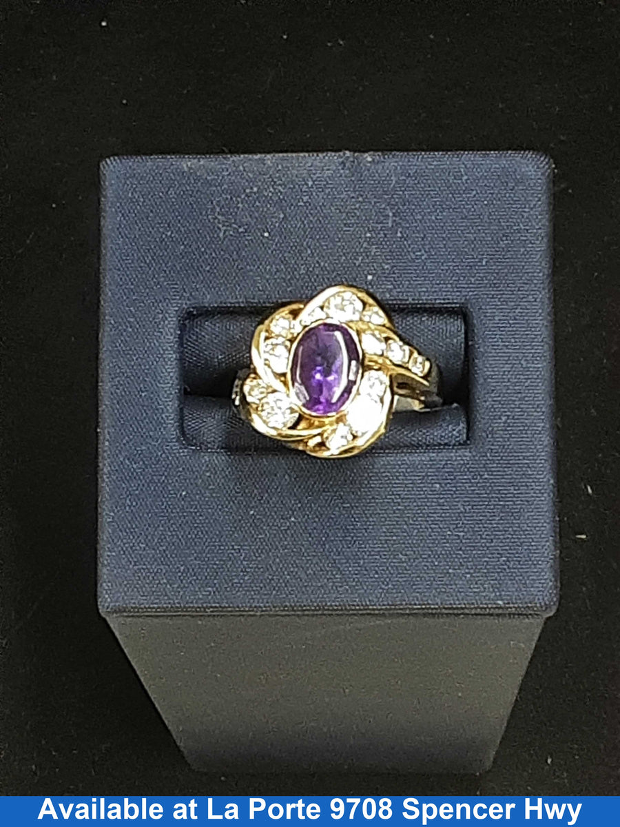Women's Ring - Yellow Gold 14k (.585) 5.7 grams Size 8