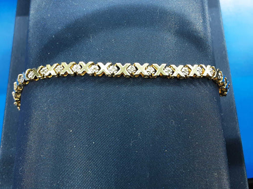 Bracelet - Yellow Gold 10k (.417) 5.1 grams 8 inch