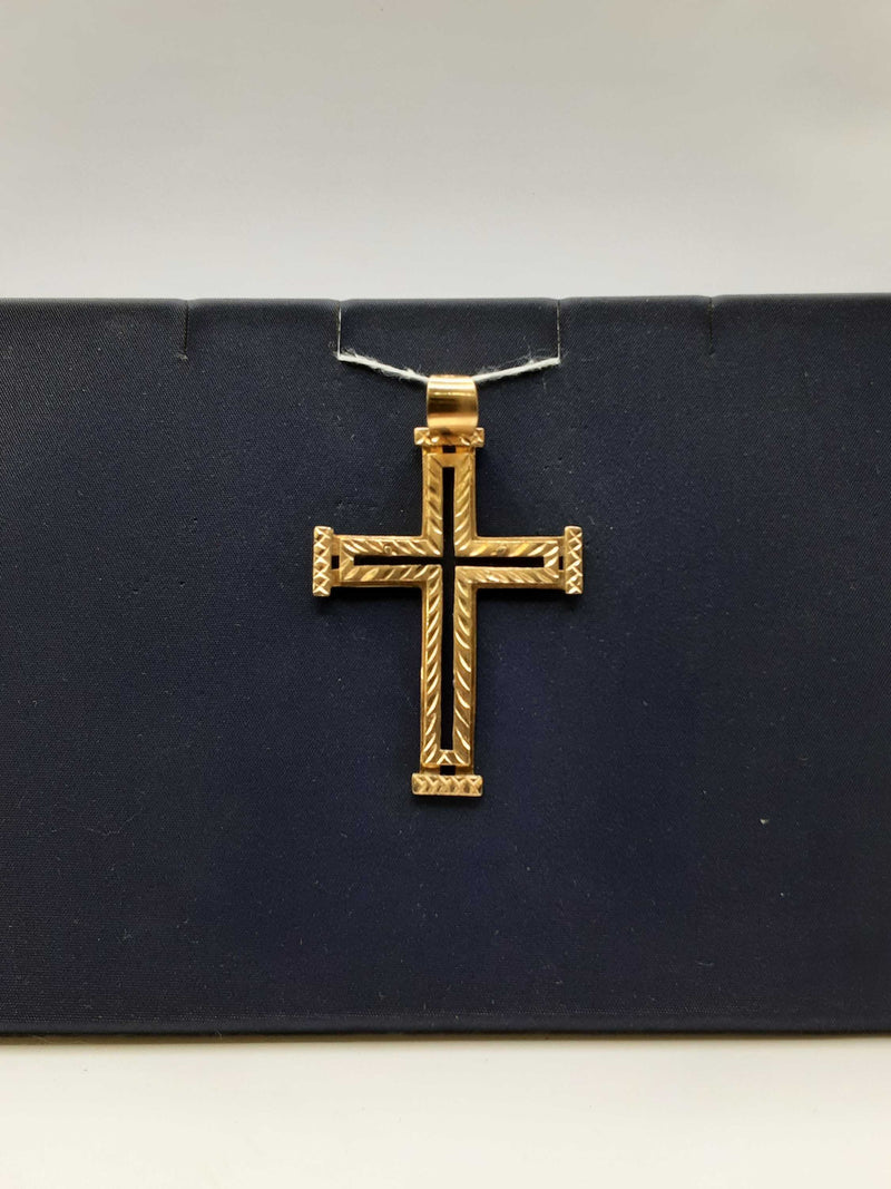 14kt Cross Pendant