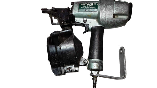 Hitachi Nv65ah Gray Pneumatic Roofing Nailer