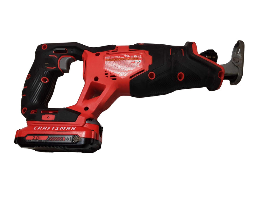 Craftsman Cmcs300 Red Cordless Reciprocating Saw