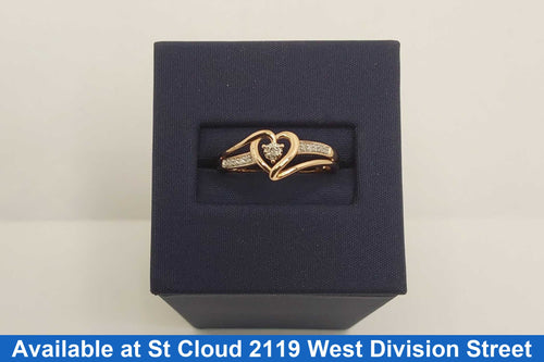 Women's Ring - Rose Gold 10k (.417) 1.47 grams Size 7.5