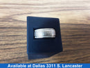 Ring - Wedding Band - White Gold 10k (.417) 6.4 grams Size 12