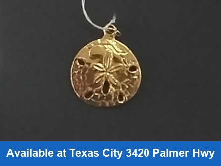 Coin Pendant - Yellow Gold 14k (.585) 3.3 grams