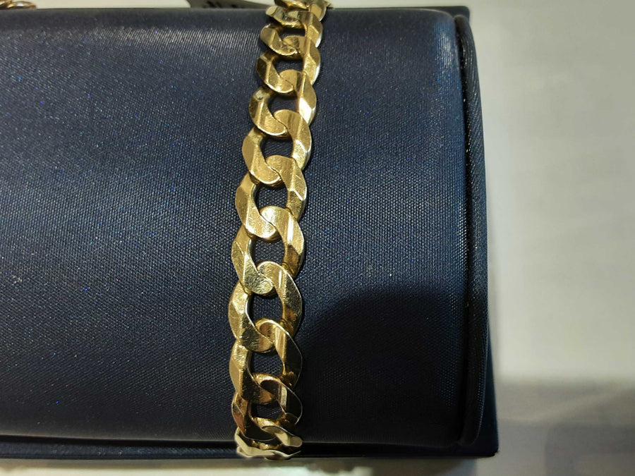 Bracelet - Yellow Gold 10k (.417) 15.4 grams 8 inch