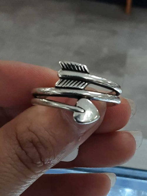 Women's Ring - Silver 5.5 grams Size 12