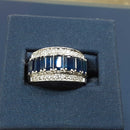 Women's Ring - White Gold 14k (.585) 6.9 grams Size 6.5