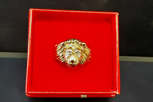 Men's Ring - Yellow Gold 10k (.417) 5.6 grams Size 20