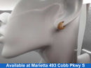 Earrings - Yellow Gold 14k (.585) 3.1 grams