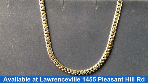 Cuban Link Chain - Yellow Gold 10k (.417) 36.1 grams 20 inch