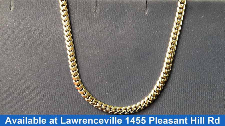 Cuban Link Chain - Yellow Gold 10k (.417) 36.1 grams 20 inch