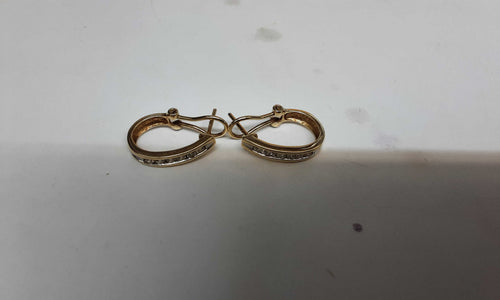 Hoop Earrings - Yellow Gold 14k (.585) 4.9 grams