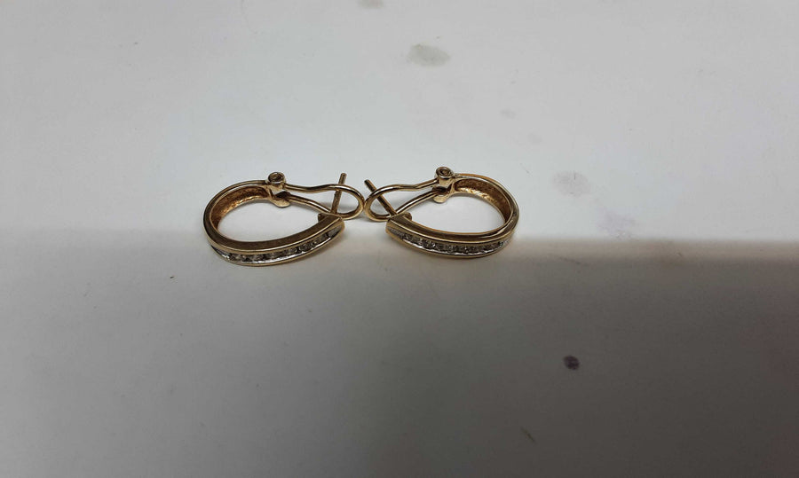 Hoop Earrings - Yellow Gold 14k (.585) 4.9 grams