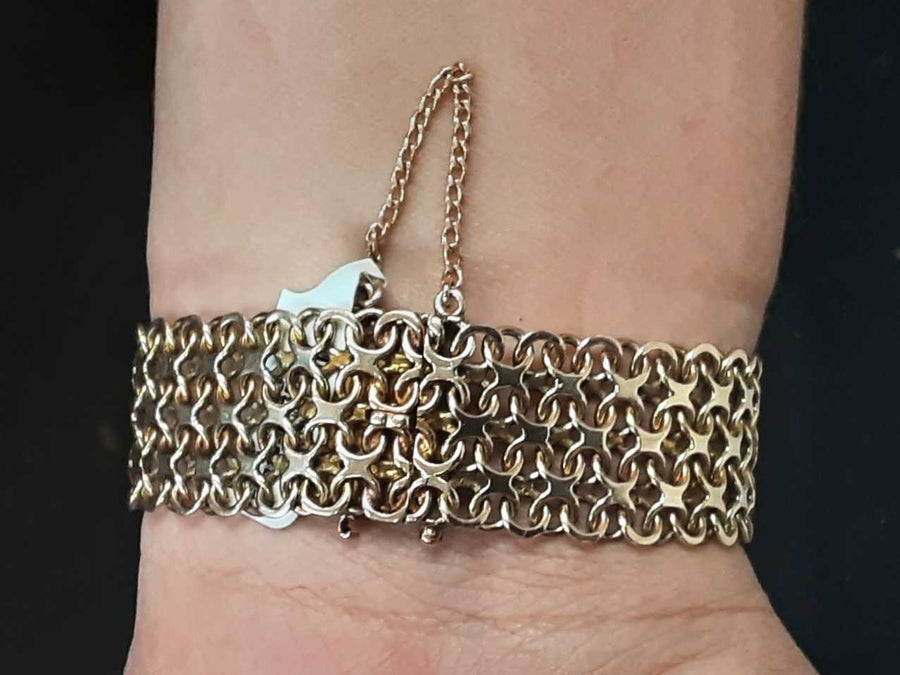 Bracelet - Yellow Gold 10k (.417) 35.2 grams 6 inch