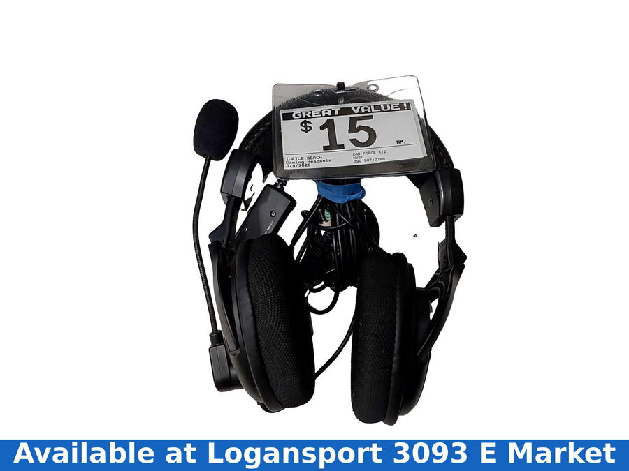 Turtle Beach Ear Force X12 Black Gaming Headset