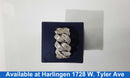 Women's Ring - White Gold 10k (.417) 11.4 grams Size 10