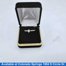 Women's Ring - Solitaire - White Gold 10k (.417) 1.8 grams Size 9