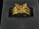 Women's Ring - Yellow Gold 14k (.585) 4.1 grams Size 8