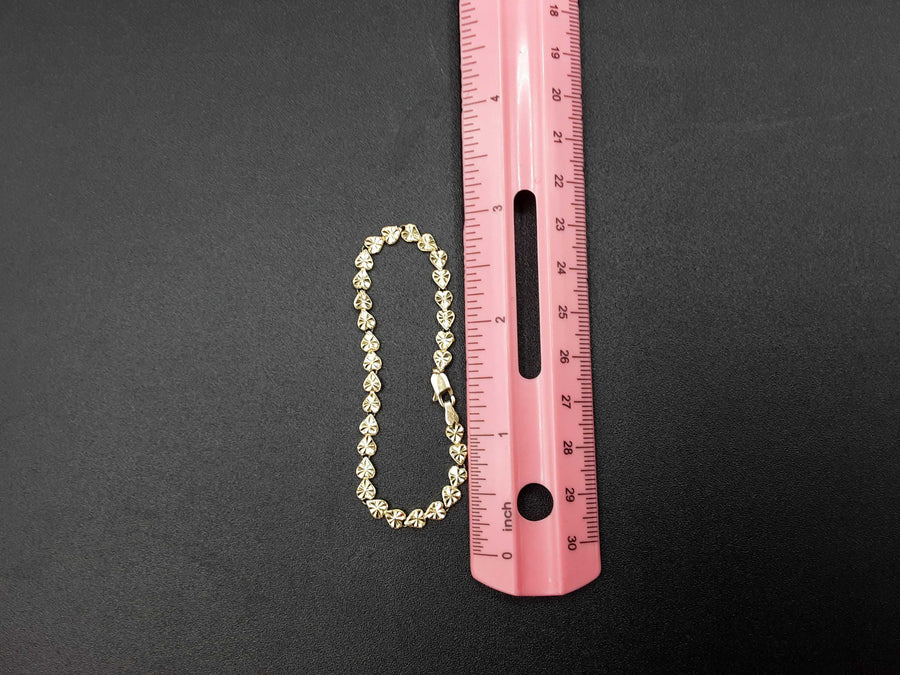 Bracelet - Yellow Gold 10k (.417) 4 grams 8 inch