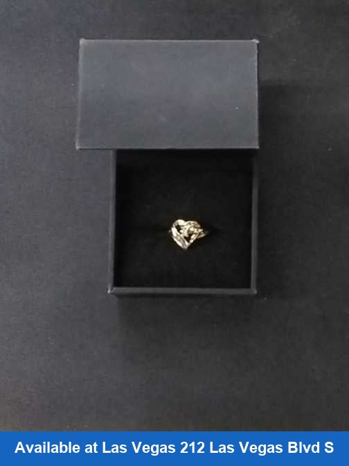 Women's Ring - Yellow Gold 10k (.417) 3 grams Size 5