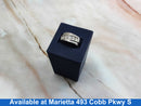 Men's Ring - White Gold 14k (.585) 7.8 grams Size 8