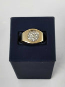 Men's Ring - Yellow Gold 14k (.585) 7.7 grams Size 8.5