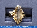 Women's Ring - Solitaire - Yellow Gold 10k (.417) 4.7 grams Size 7