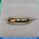 Ring - Wedding Band - Yellow Gold 14k (.585) 2.5 grams Size 11.5