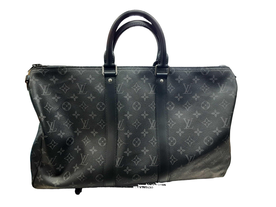 Louis Vuitton Monogram Black Backpack / Briefcase / Bag