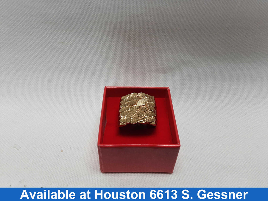 Men's Ring - Yellow Gold 14k (.585) 15.7 grams Size 13.5
