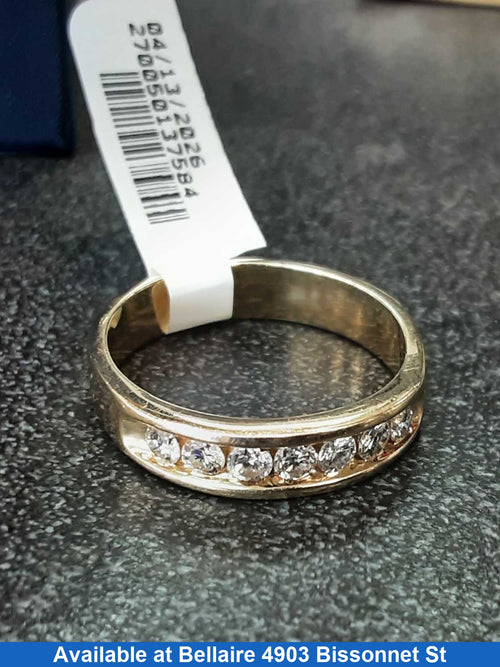Men's Ring - Yellow Gold 14k (.585) 5.9 grams Size 10