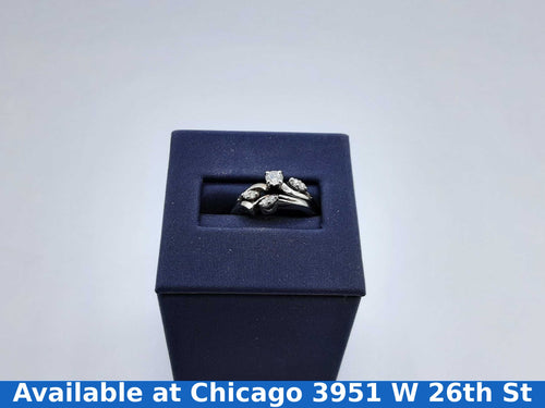 Women's Ring - White Gold 14k (.585) 3.8 grams Size 6.5