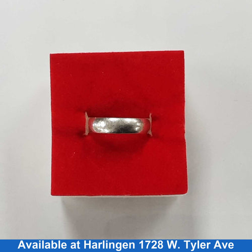 Ring - Wedding Band - Silver 4.4 grams Size 7