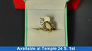 Women's Ring - Yellow Gold 14k (.585) 2.8 grams Size 8