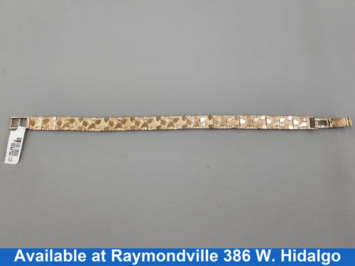Bracelet - Yellow Gold 10k (.417) 19.8 grams 9 inch