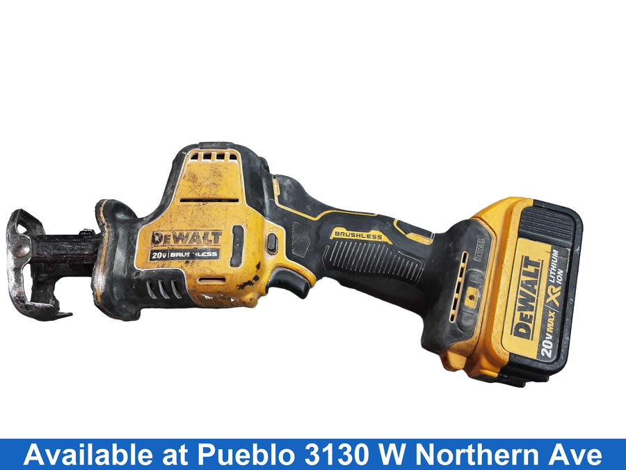 Dewalt Dcs369 Yellow Cordless Reciprocating Saw