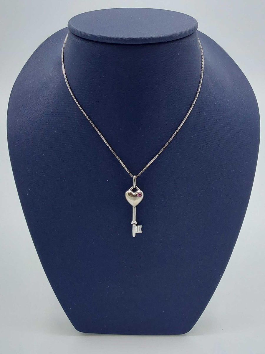 Chain - White Gold 14k (.585) 4.1 grams 19 inch