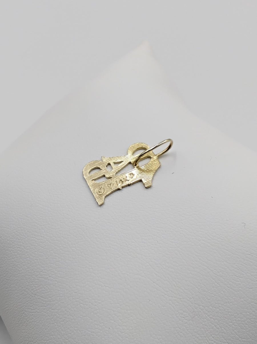 Pendant - Yellow Gold 14k (.585) 1 grams