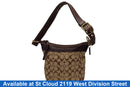 Coach Soho Signature C Jacquard And Leather Beige / Tan Purse / Handbag