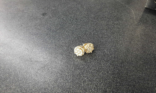 Earrings - Yellow Gold 14k (.585) 3.3 grams