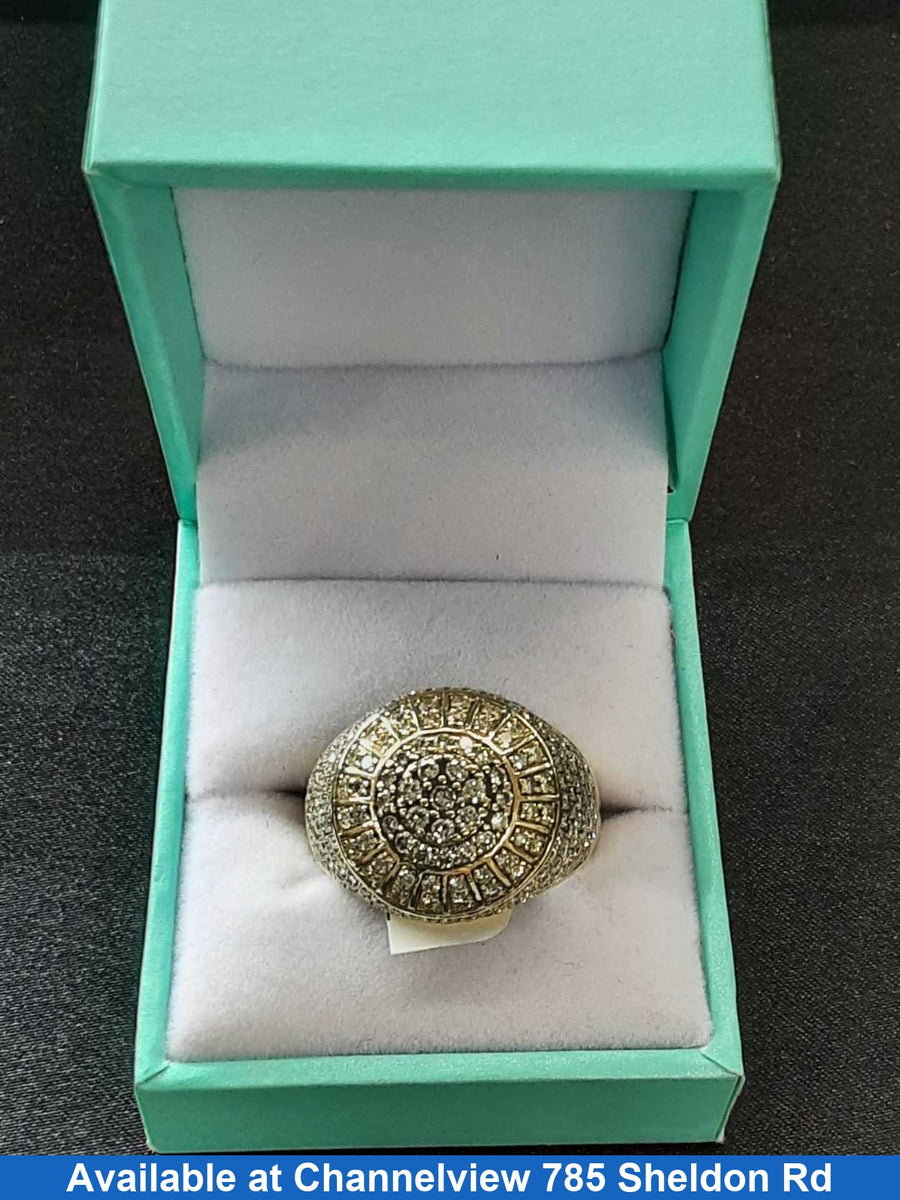 Women's Ring - Yellow Gold 10k (.417) 10 grams Size 10